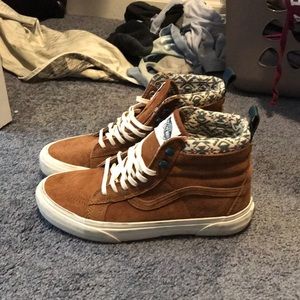 Vans suede high tops